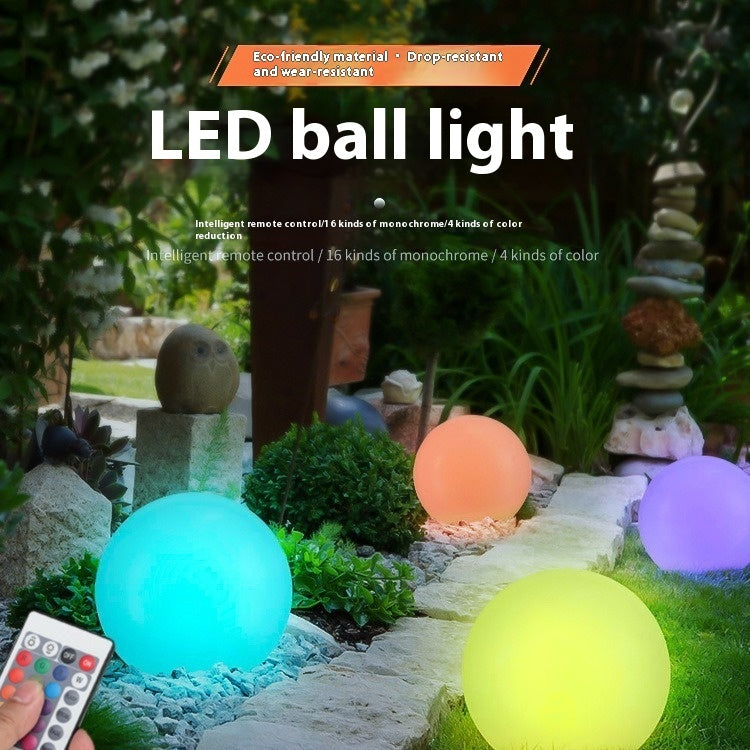 Villa Courtyard Landscape Lamp Outdoor Waterproof Spherical