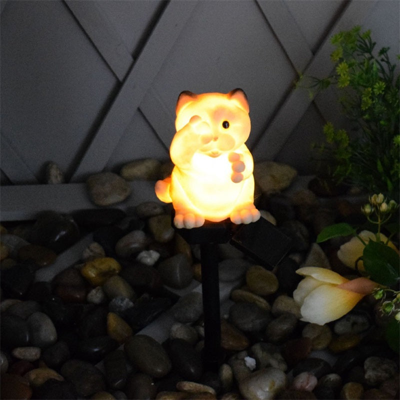 Cat Solar Lawn Light