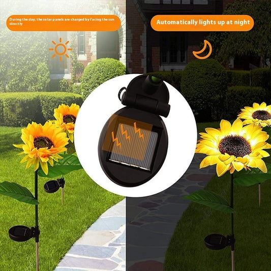 Wheat Courtyard Luminous Lawn Landscape Lamp